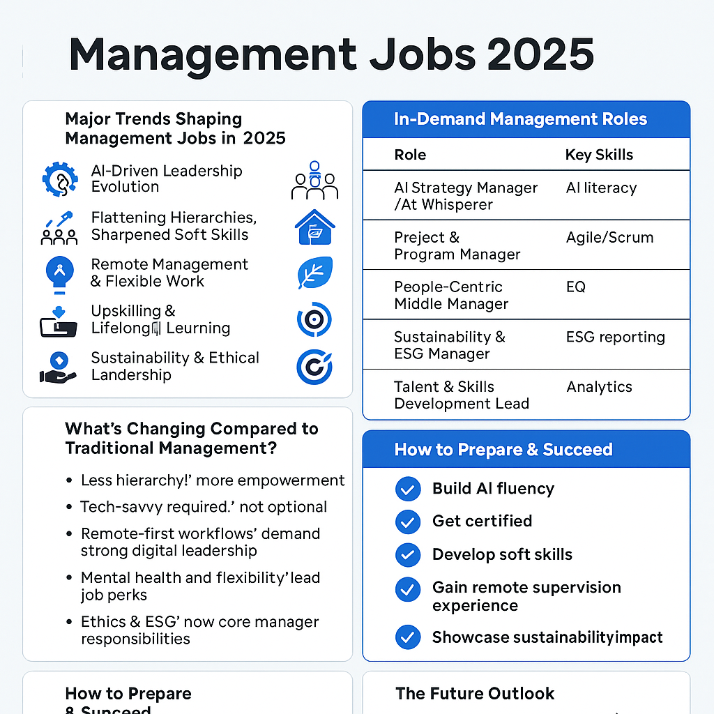 Management Jobs 2025